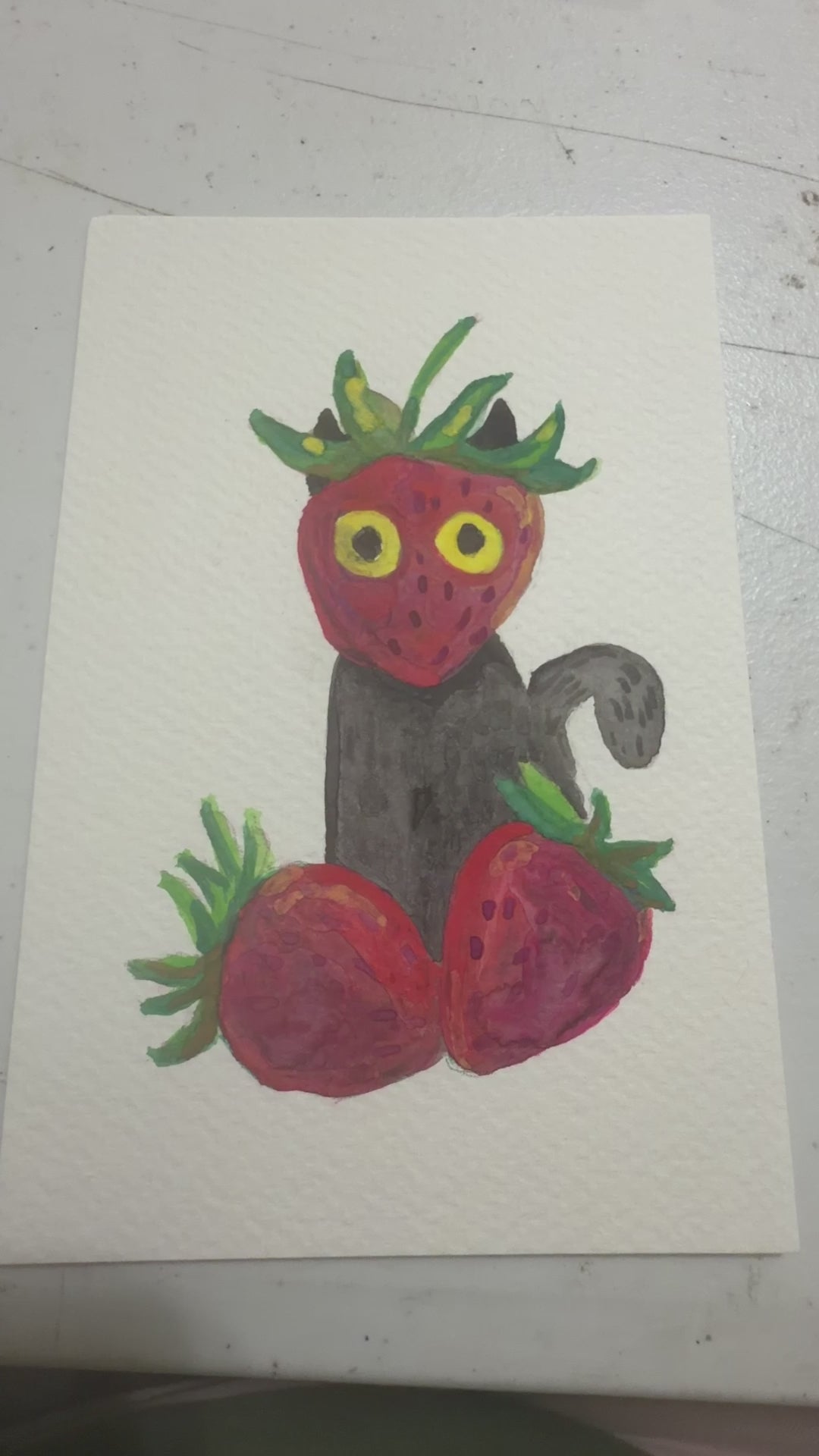 Strawberry Cat